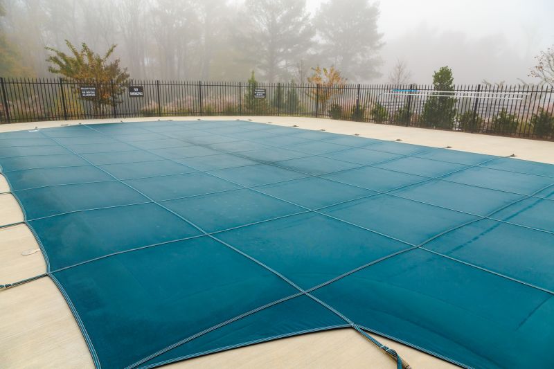 Pool Cover Installation for Closing