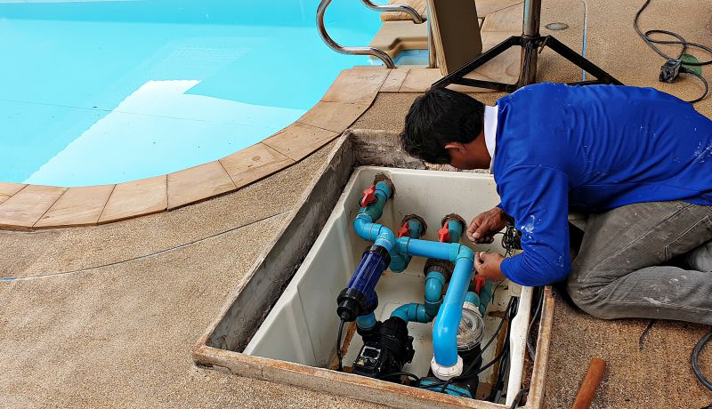 Adding Pool Antifreeze